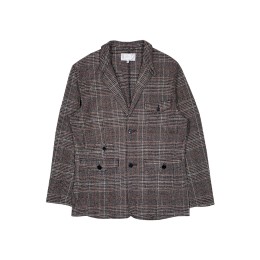 Design retro plaid women's suit jacket, customized slim casual suit jacket, suit collar design, personalized design suit, fashion style suit FA404 Design retro plaid women's suit jacket, customized slim casual suit jacket, suit collar design, personalized design suit, fashion style suit FA404